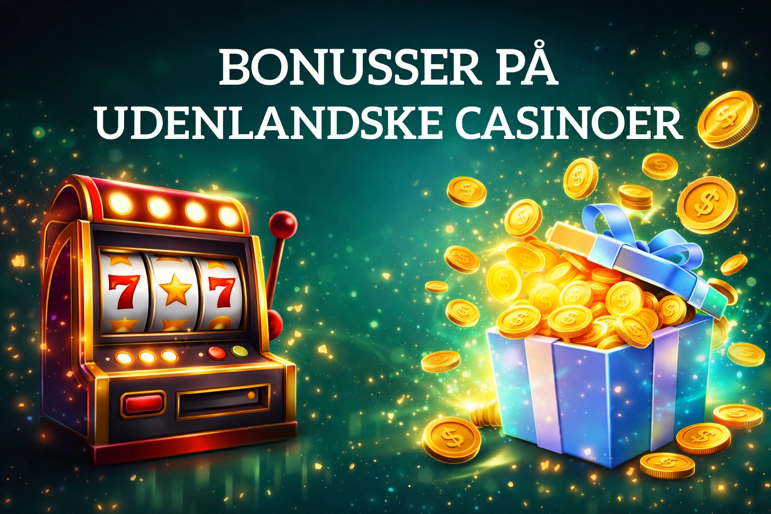Casinobonusser på udenlandske casinoer